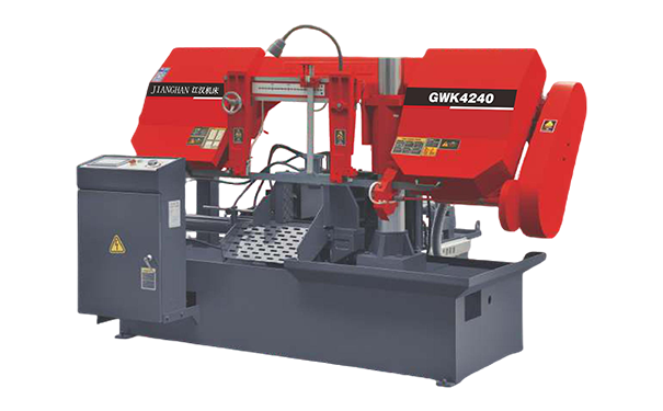蒋场镇GWK4240数控双柱卧式带锯床