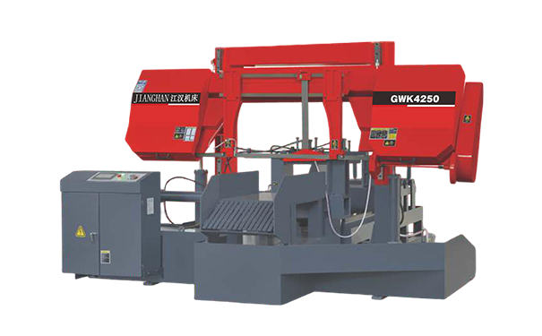 蒋场镇GWK4250数控双柱龙门卧式带锯床