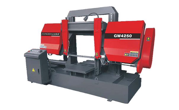 蒋场镇GW4250双柱龙门卧式带锯床