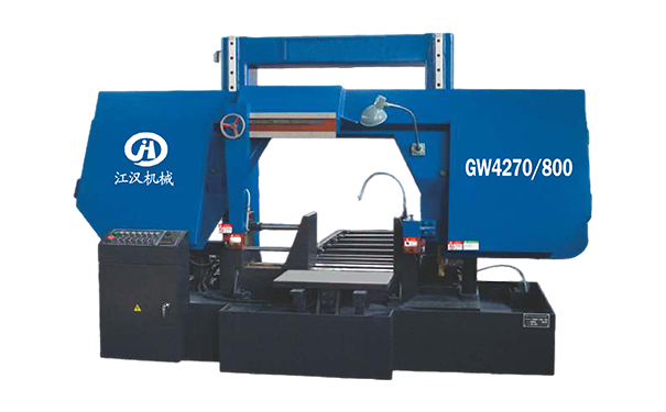 蒋场镇GW4270/800双柱龙门卧式带锯床